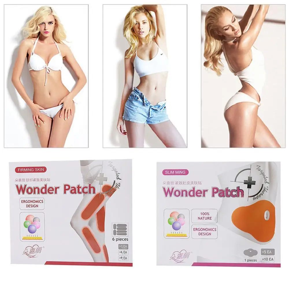 Тонкие наклейки для похудения обтягивающие повязки на талию пасты живота