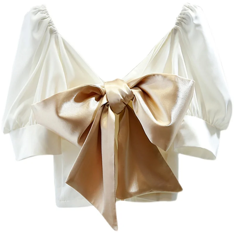 Chemise de printemps avec coutures en dentelle, nouvelle mode