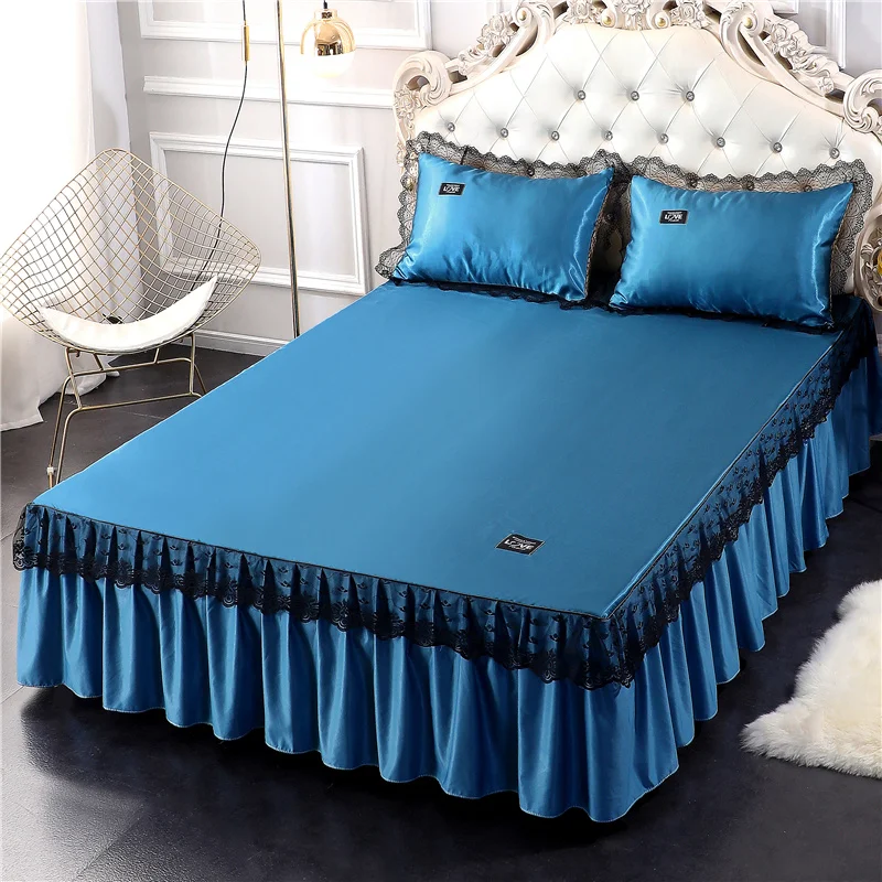 Комплект кружевной постельного белья из 2/3 предметов кружевная вискозная