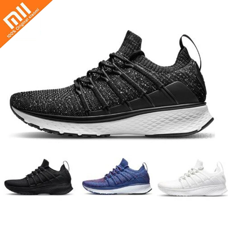 Xiaomi Sneaker 2 Mijia беговая Обувь Uni-Moulding Techinique Fishbone Lock system эластичная вязанная амортизирующая подошва