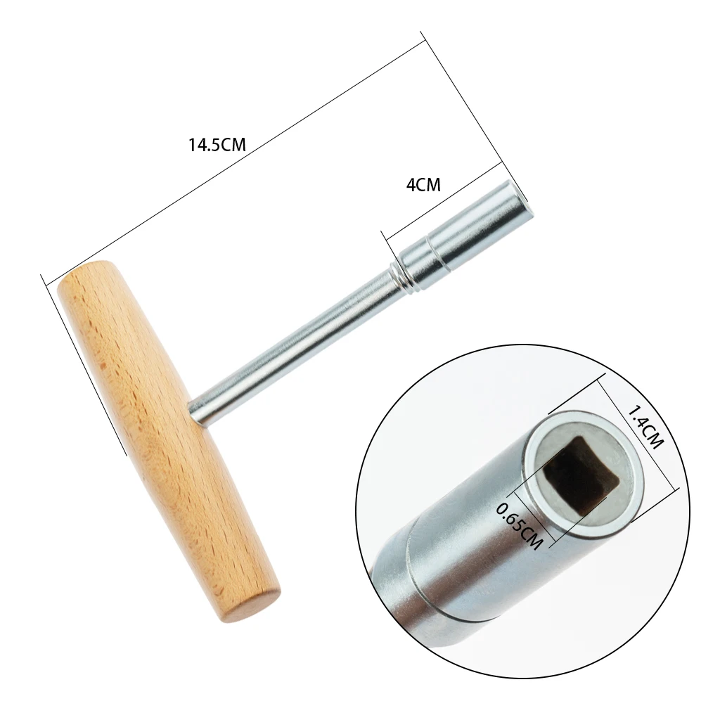 1 шт. Профессиональный Т образный молоток для настройки пианино гаечный ключ с