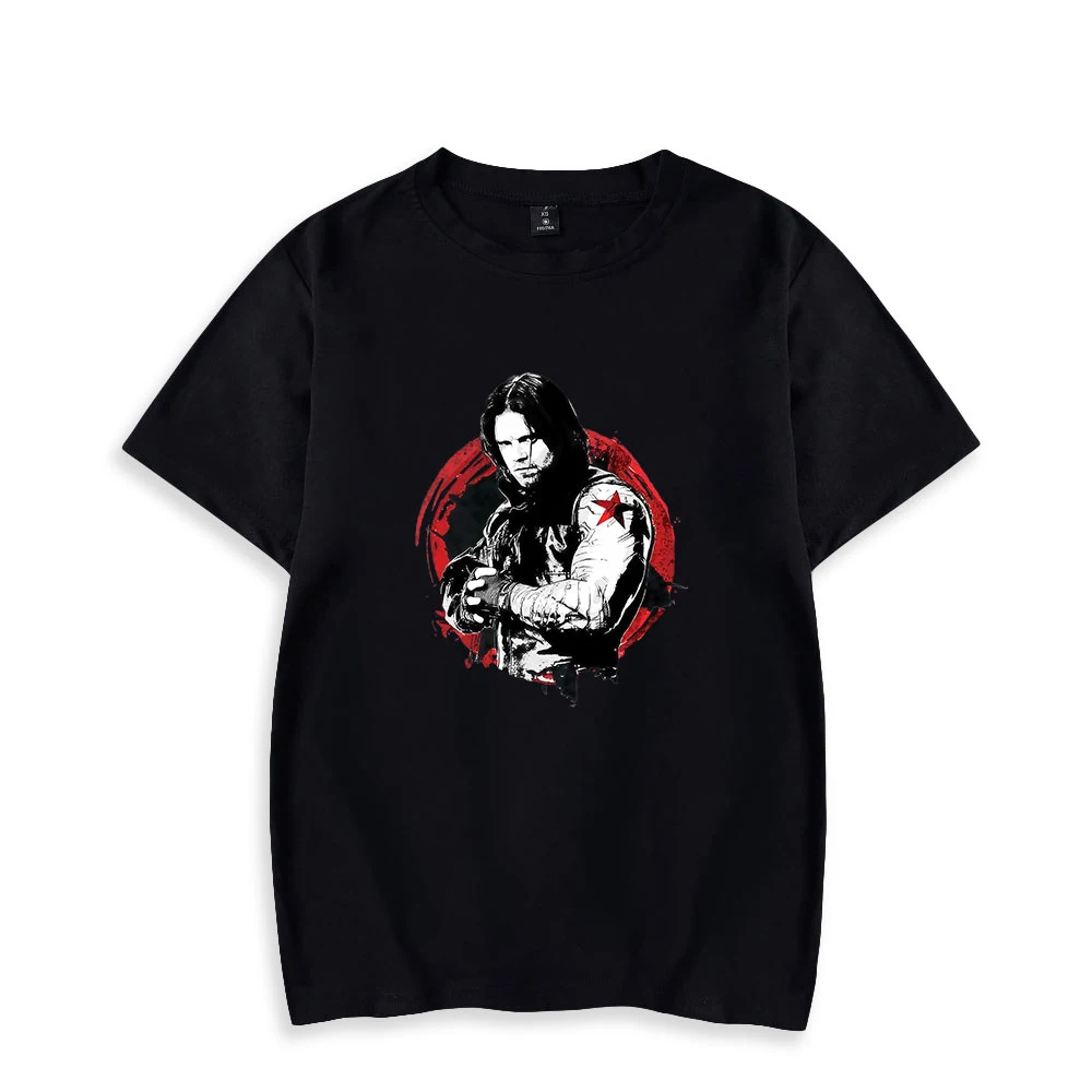 

Sebastian Stan Fashion Prints T-shirts Women/Men Summer Short Sleeve Tshirts Hot Sale Casual Streetwear Harajuku T shirts