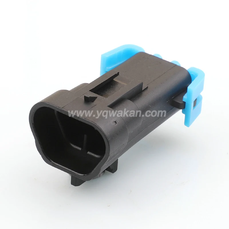 

2sets 4pin delphi housing plug waterproof electrical wiring harness plug connector