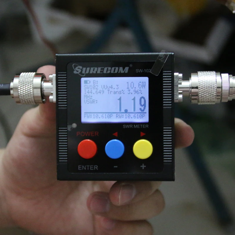 SURECOM NType 125-525 МГц антенна VHF/UHF мощность и цифровой измеритель мощности | Мобильные