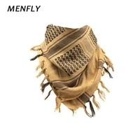 menfly military tactical hiking arab shemagh breathable windproof tactics camouflage shawl camping bib winter keep warm scarf