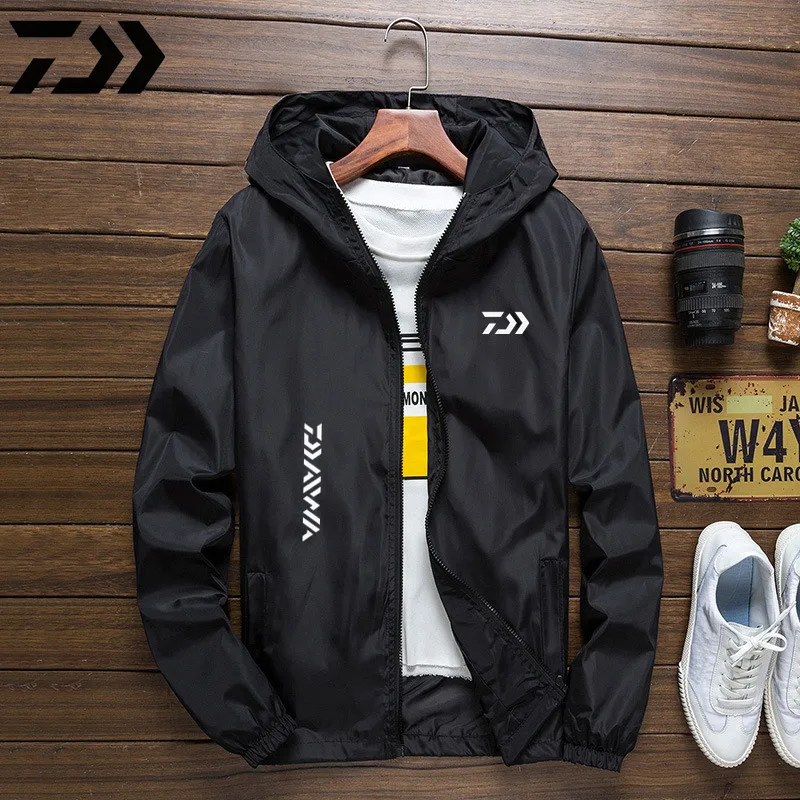 

New DAIWA Winter Fishing Shirts Ultrathin Hooded Outdoor Camping Fishing Clothing Quick Dry Fishing Jackets Sports Clothes S-7XL