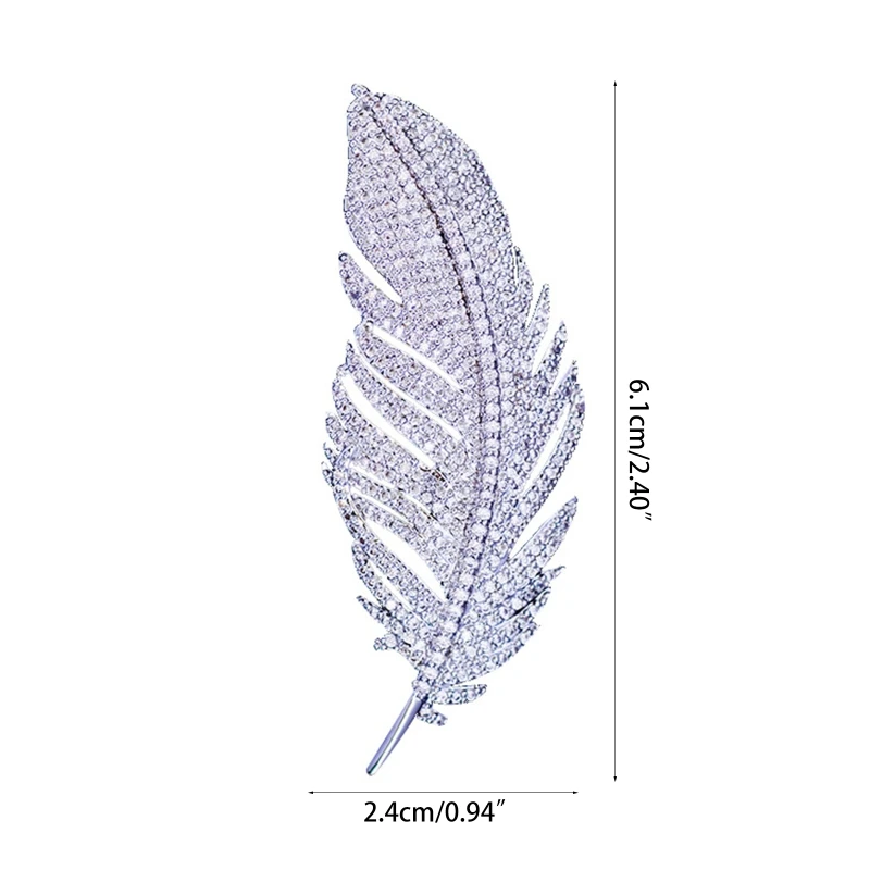 

Leaf Brooches for Women Vintage Fashion Style Elegant Wedding Pins Party Brooch Upscale atmosphere