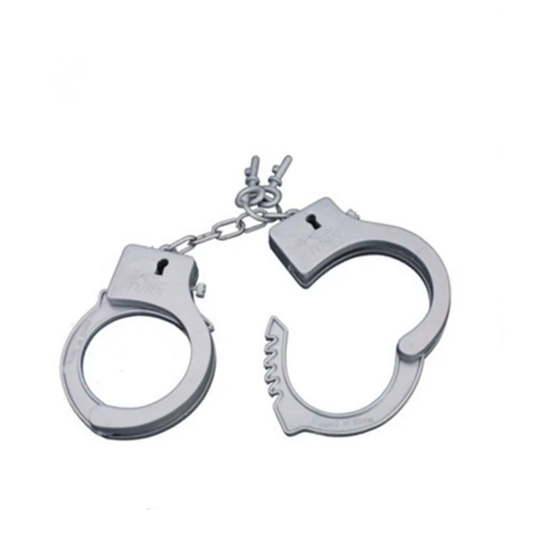 Лидер продаж 2020 имитация стали и пластика ролевые игры полицейские наручники