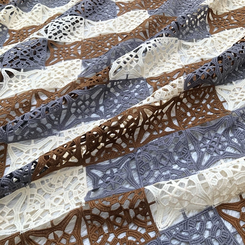 Африканская Европа Нигерия мягкая Водорастворимая кружевная ткань 2022 Новый