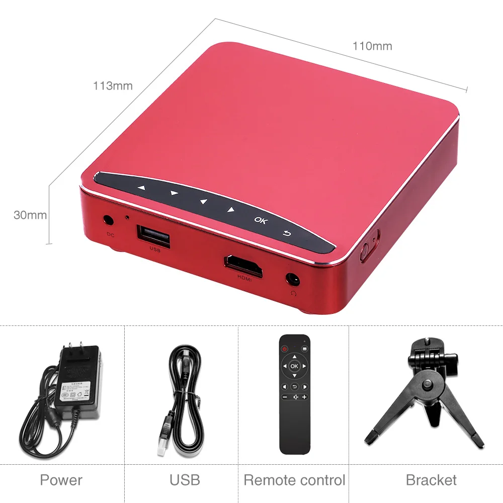 Проектор ALSTON DLP100W DLP поддержка Full HD 1080P 150ANSI люмен высокая яркость беспроводной