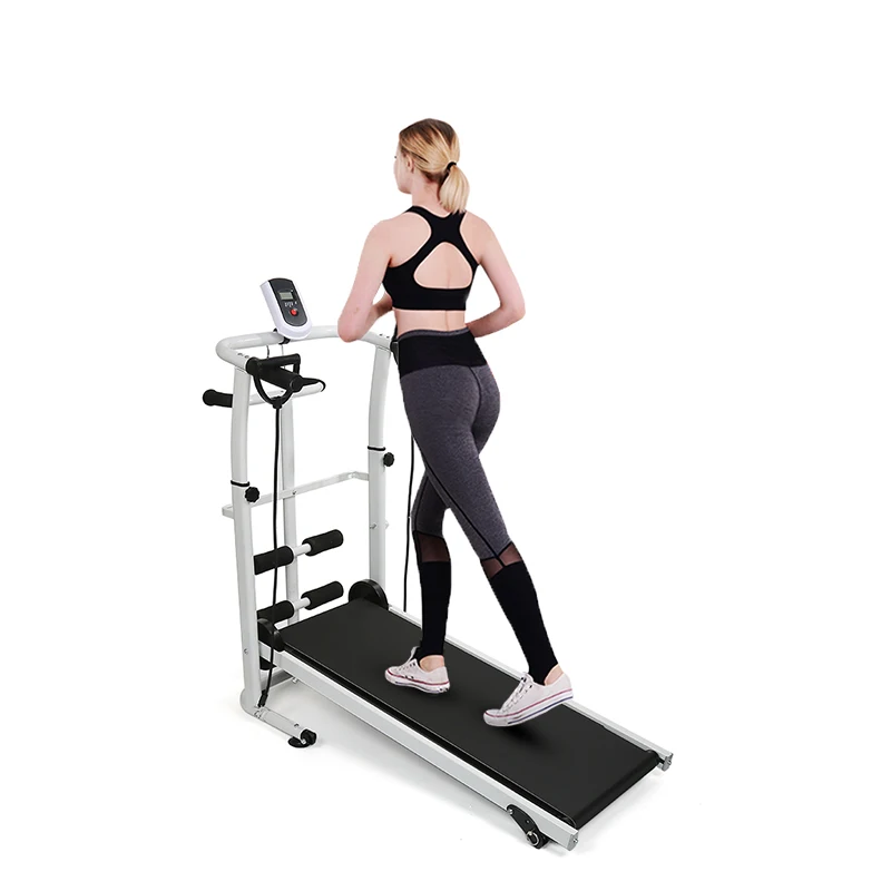

Treadmills Multifunctional Foldable Mini Fitness Home Treadmill Indoor Exercise Equipment Gym Folding HWC Fitness Treadmills