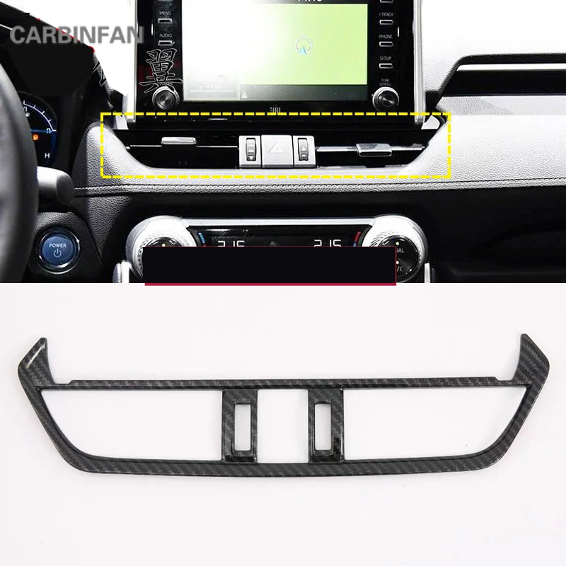 Углеродное волокно средний центральный контроль крышка воздушного выхода