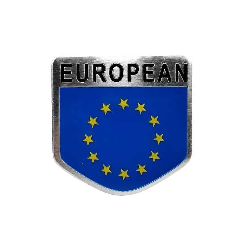 1 шт. автомобильный Стайлинг 3D алюминиевый многонациональный флаг эмблема знак, наклейка на автомобиль наклейки автостайлинг автомобильное украшение