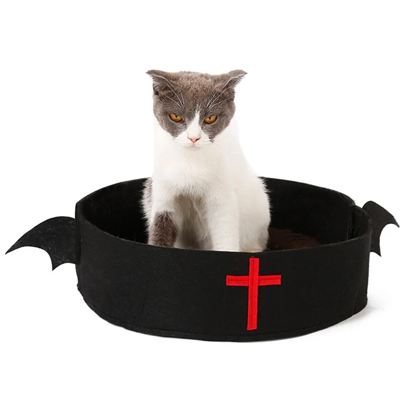 Хэллоуин летучая мышь стиль кошка гнездо Рождество старый человек пояс кровать