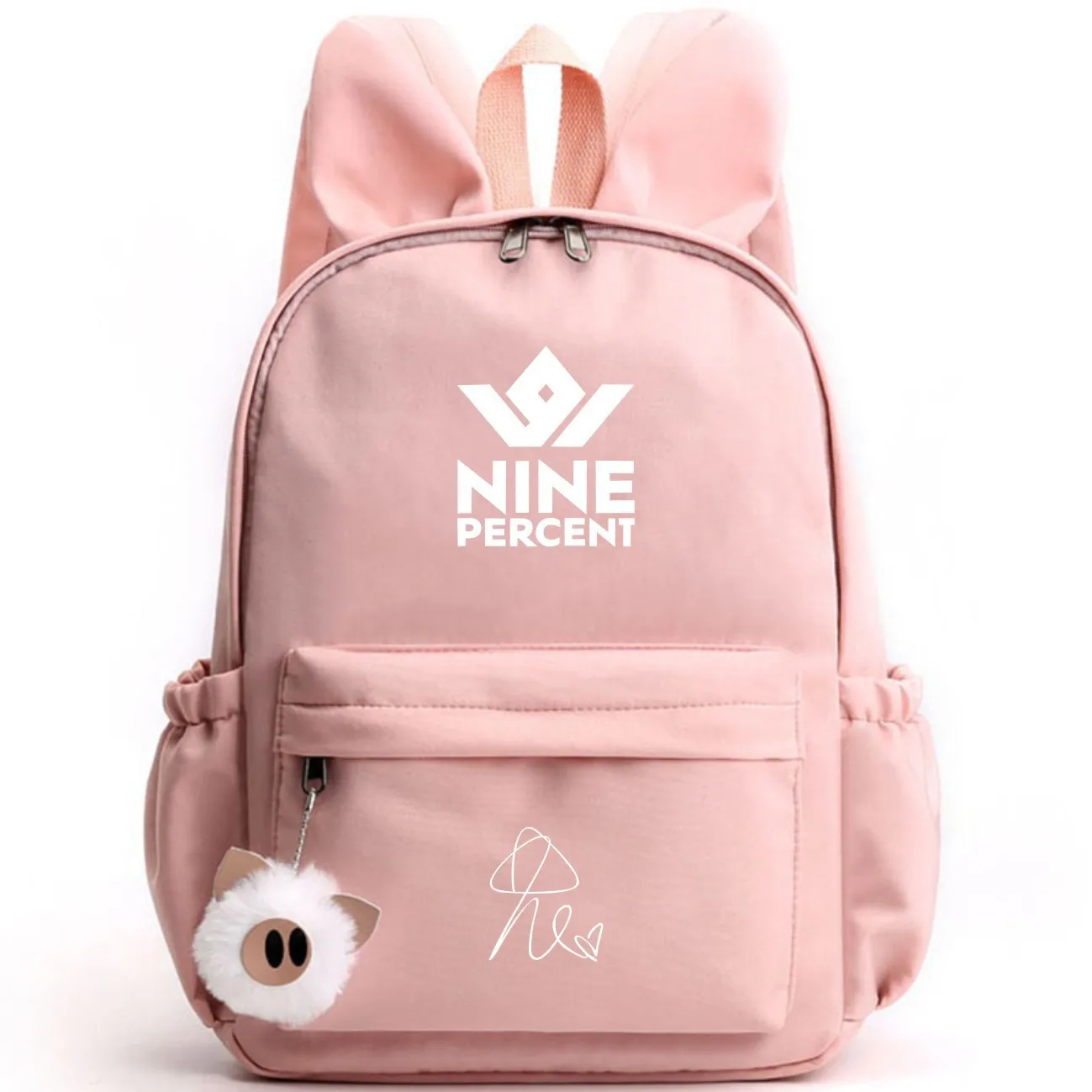 Kpop Nine Percent Stars Рюкзак Школьные сумки Mochila дорожные для ноутбуков с заячьими ушками