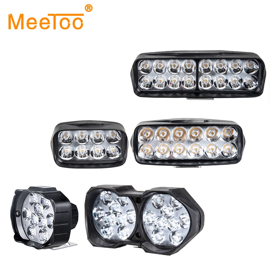 Светодиодный светильник для головы мотоцикла рабочий скутера ATV авто налобный