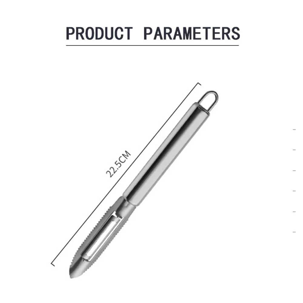 Овощечистка из нержавеющей стали для фруктов овощей нож ножа очистки моркови