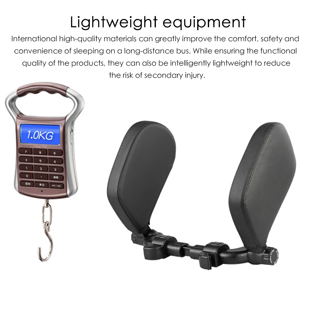 

Car Seat Headrest Pillow Neck Support Pillow for Car Sleep Side Head Support High Elastic Nylon Telescopic Support Side Kids