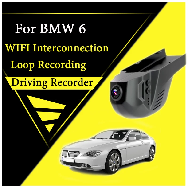 

For BMW 6 E63 E64 2003~2010 Car Road Record WiFi DVR Dash Camera Driving Video Recorder