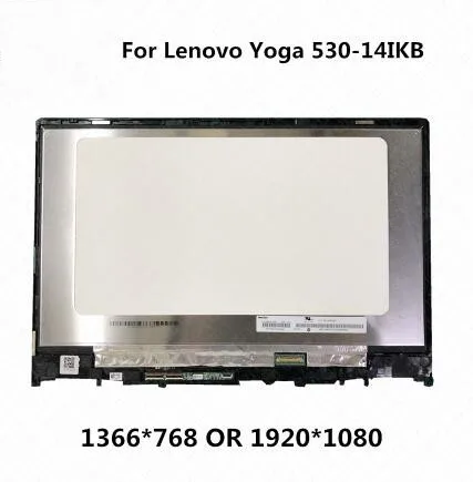 Оригинальный 14 0 HD FHD ЖК-дисплей для LENOVO YOGA 530-14IKB yoga 530-14ARR 530-14 сенсорный экран