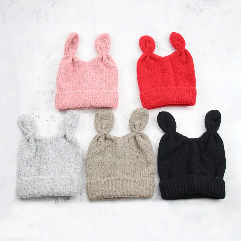Милая вязаная шапка для маленьких девочек и мальчиков новинка 2020 года зимняя