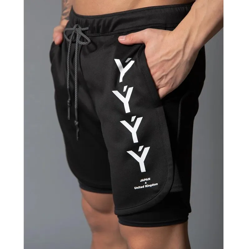 Новинка 2020 мужские шорты для тренажерного зала фитнеса бодибилдинга спортивные