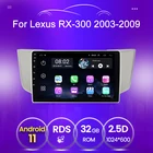 Android четырехъядерный 2 + 32 ГБ для Lexus RX300 RX330 RX350 RX400H Toyota harrier 2003 2004 2005 2006 2007 2008 2009 автомобильное радио GPS Navi