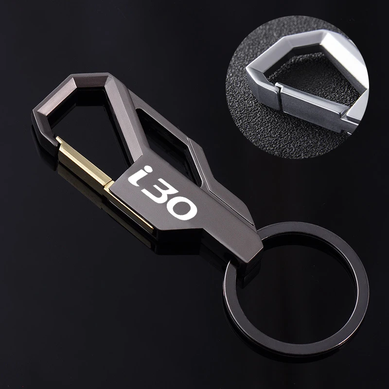 Новый металический брелок для ключей с пряжка из металлического сплава талии