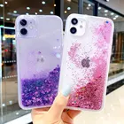 Чехол с блестками для iPhone 11, 11, 13, 12 Pro Max, Mini, 7, 8 Plus, XR, X, XS, SE 2020, 6S