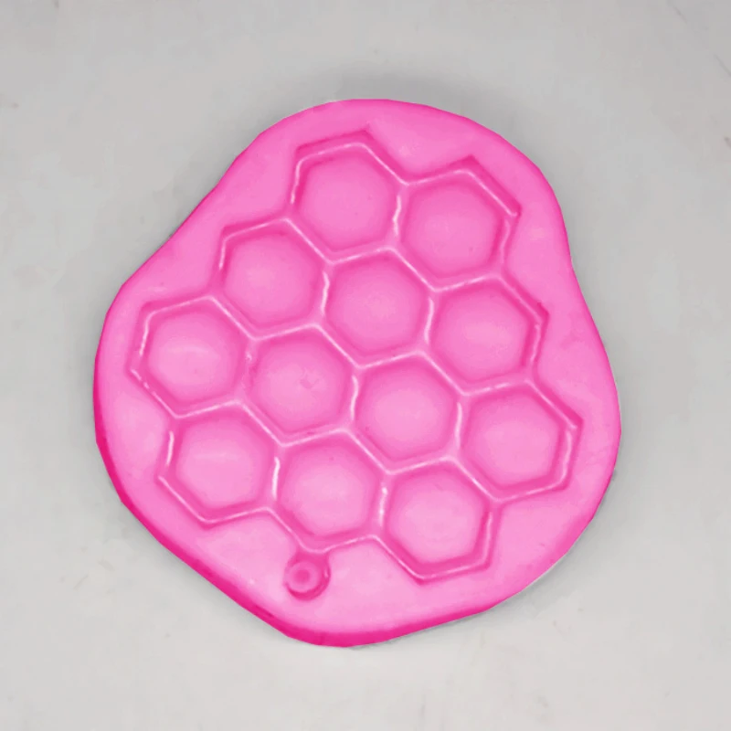 Сахар плесень 1 шт. DIY силиконовые сотовые формы для выпечки Форма тортов с