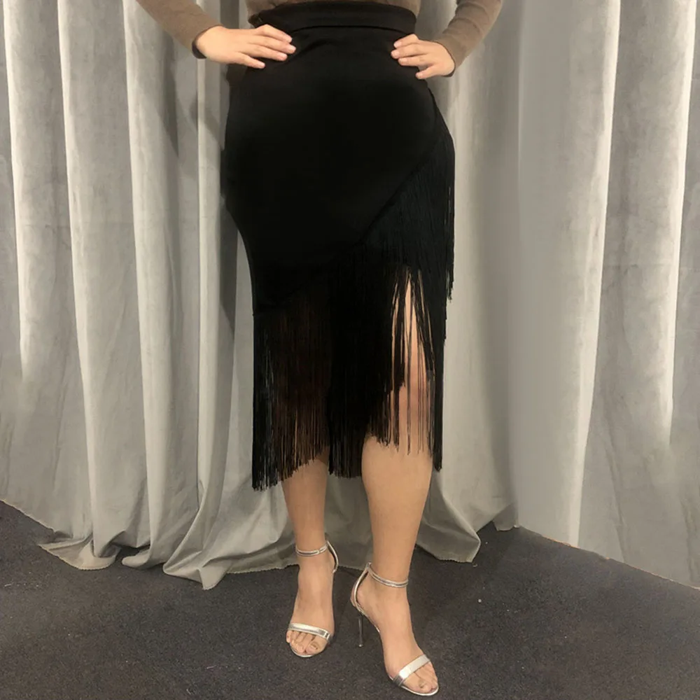 2020 юбка для танцев сексуальный женский топ костюм Самба Танго виды юбок с