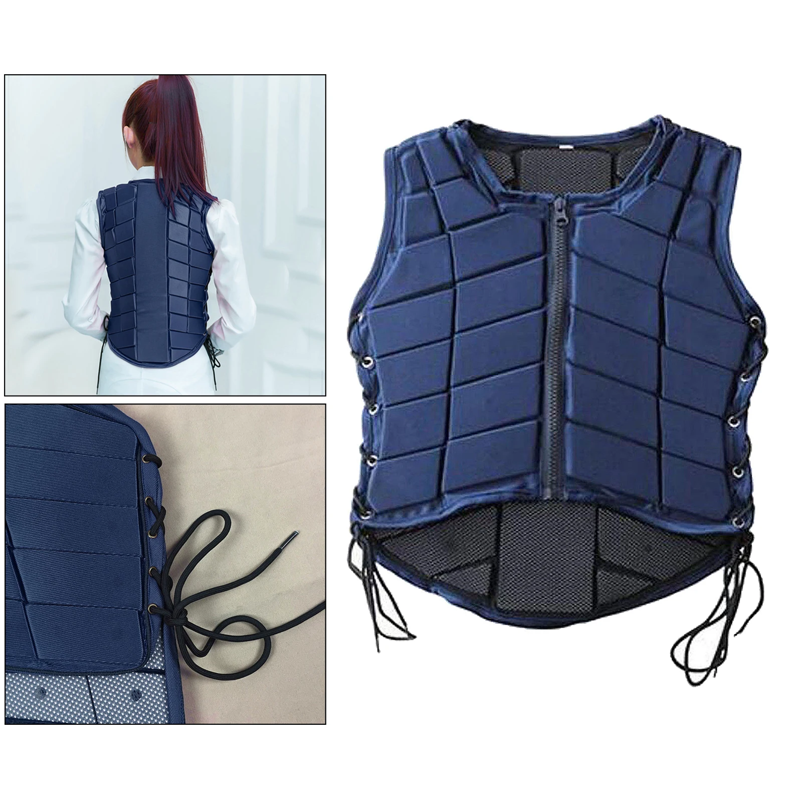 

Professional EVA Equestrian Vest Body Protector Women Men Breathable Shield