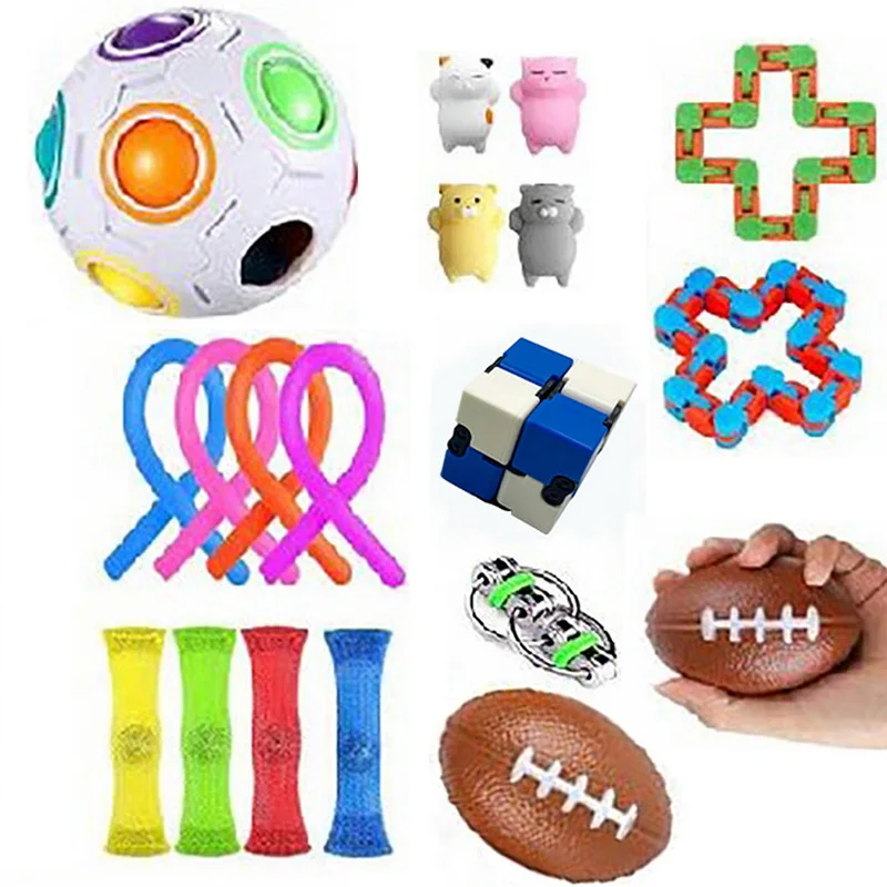 Непоседа сенсорные набор игрушек игрушка для снятия стресса игрушки детей