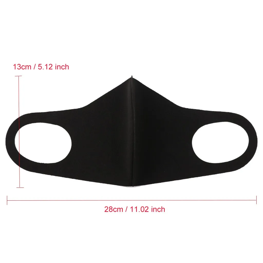 

5pcs Adult Reusable Flower Print Breathable Protection Stretch Mask Fabric Adult Mouth Cover Protective masks Fast Ships