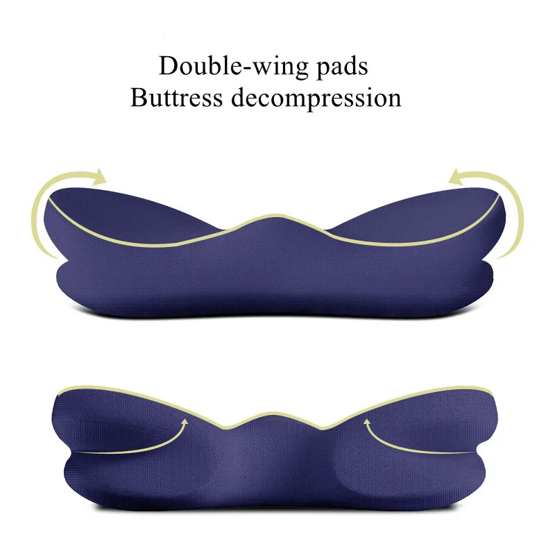 Memory Foam Seat Cushion Orthopedic Pillow Coccyx Office Chair Support Waist Back Car OfficeHip Massage Pad | Дом и сад