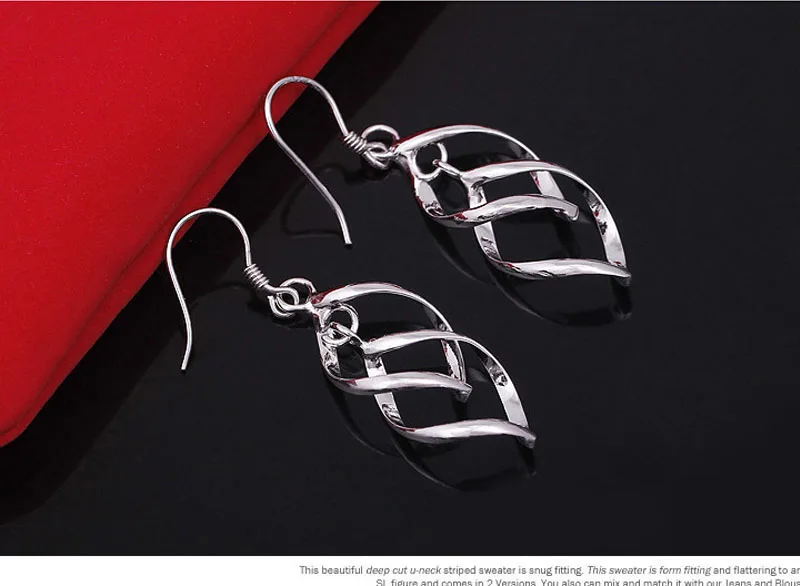 2017 Горячая распродажа Женские серьги высокого качества женские с покрытием из