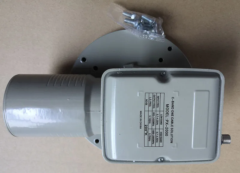PX-2000 C band LNBF 200 K, Full HD 1080, MPEG4-S2, 3D высокого качества сигнала, c band one cable разрешение, 5150/5750 c band lnb