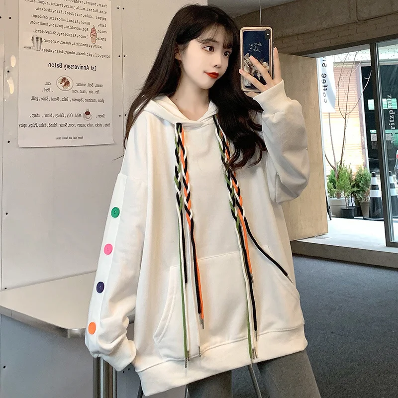 

Double-layer Hat Design Color Strap Hooded