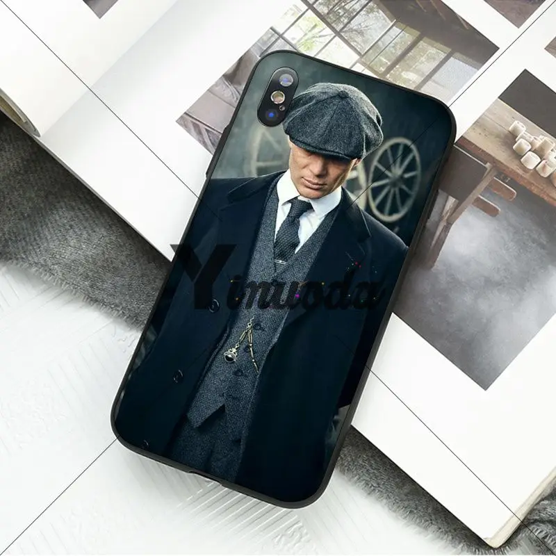 A14 Yinuoda Томас Шелби Peaky bliners мягкий чехол для телефона Apple iPhone 8 7 6S Plus X XS MAX 5 5S SE XR 11 11pro максимальный чехол - Цвет: A14