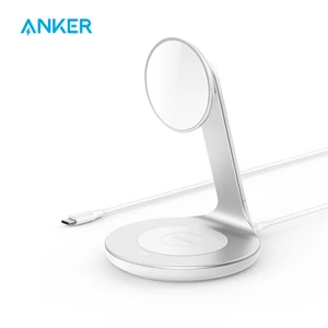Anker Wireless Charger, PowerWave Magnetic 2-in-1 Stand with 4 ft USB-C
Cable, Wireless Charging Station for iPhone 12/12 Pro