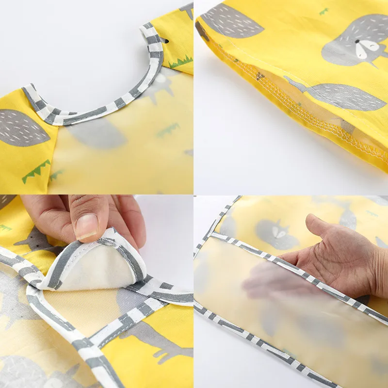 Детские вещи бандана Слюнявчики из хлопка аксессуары с мультяшным рисунком