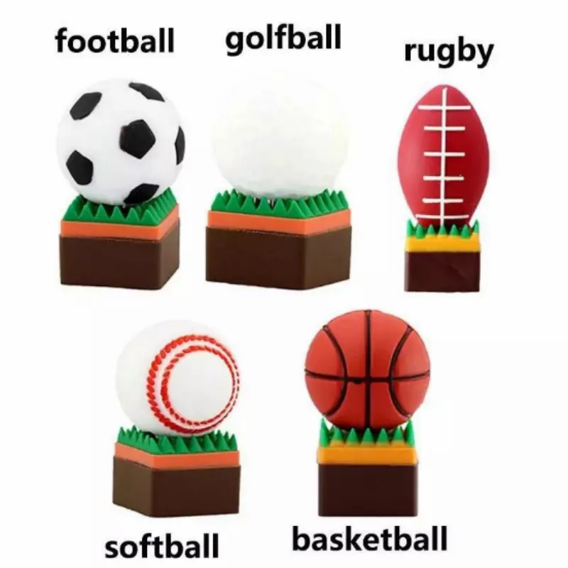 ball cartoon football/golf/rugby/softball USB3.0 flash drive fashion custom personality creative boyfriend gift 8g gadget cute | Компьютеры