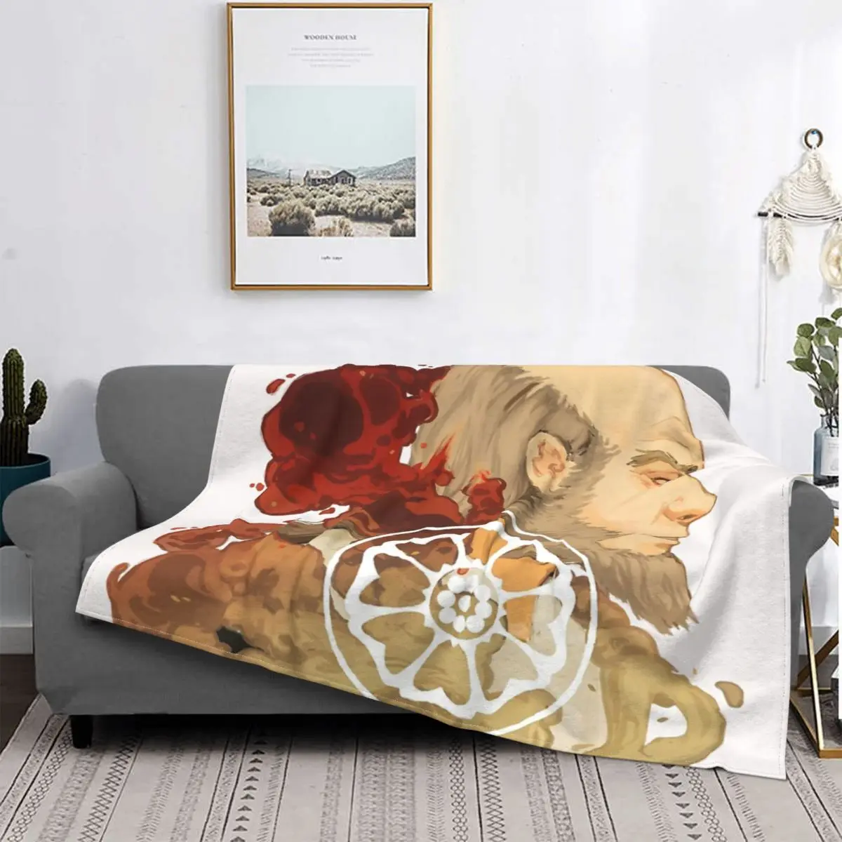 

Iroh-Manta a cuadros para cama, cobertor doble, manta ponderada