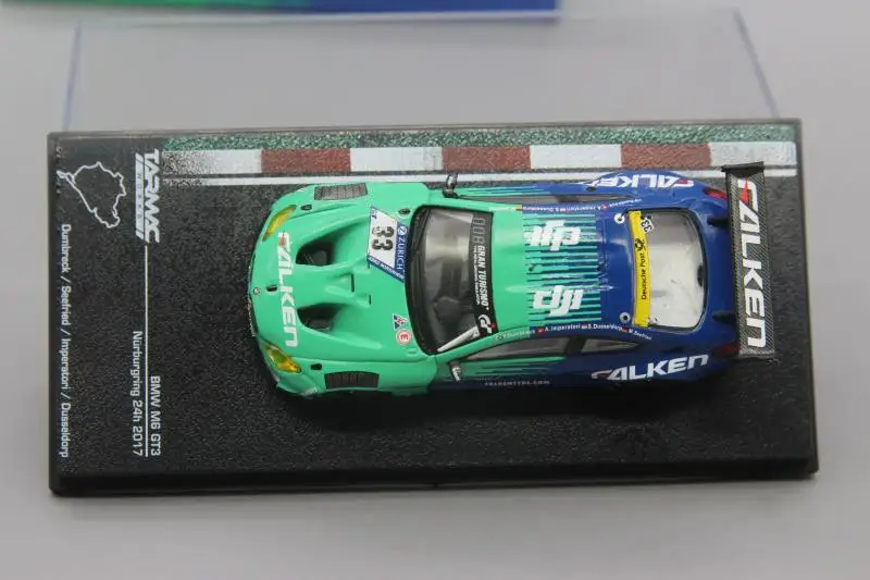 TW 1: 64 B MW M6 GT3(Falken Motor Sports) сплав модель автомобиля литье под давлением металлические игрушки подарок на день рождения для детей мальчик другой