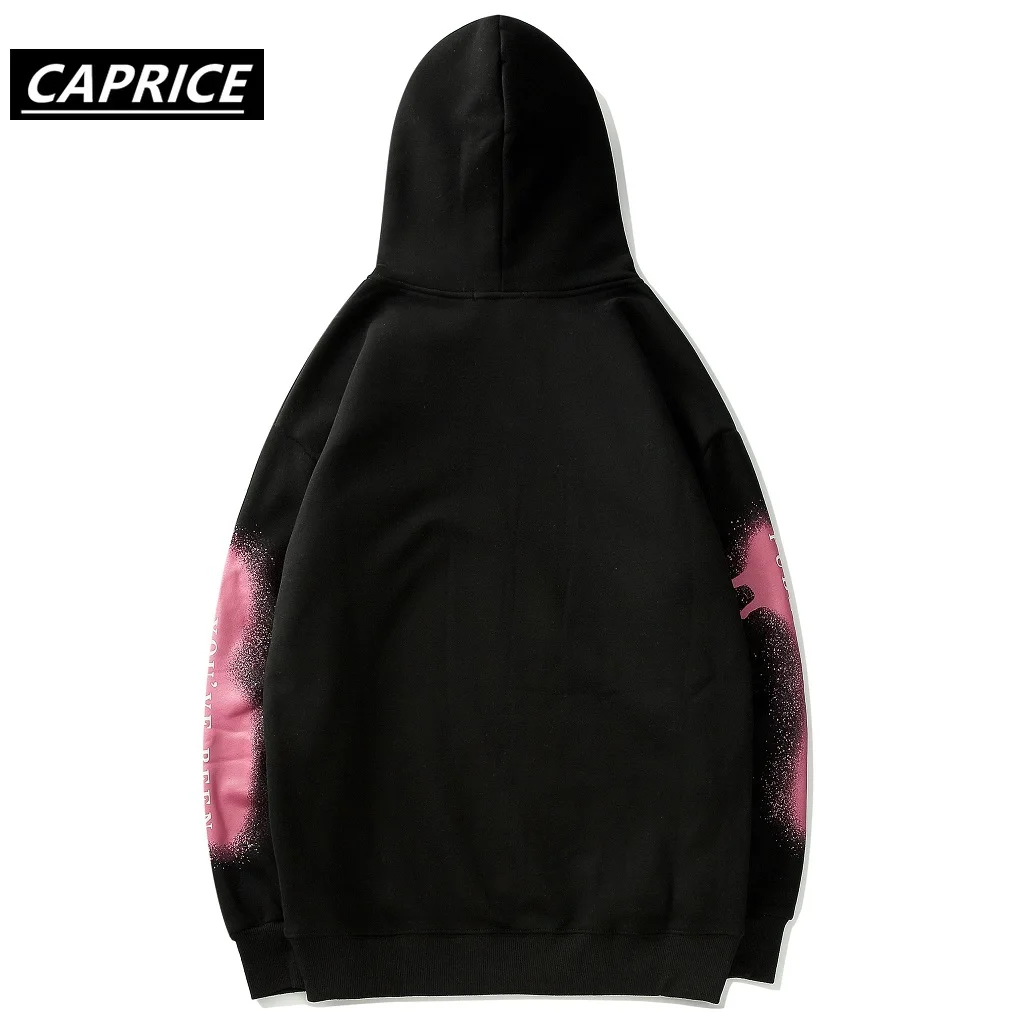 Хип Хоп Уличная одежда худи граффити для мужчин осень 2019 Повседневный пуловер