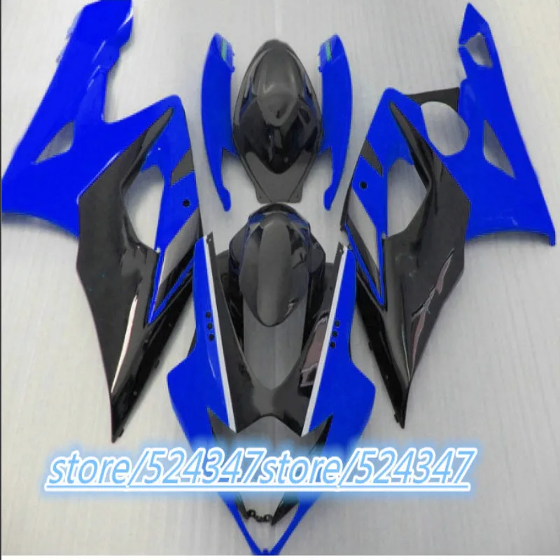 

Injection New ABS Fairings covers& bodyworks Kit Fit For SUZUKI GSXR1000 2005-2006 GSXR1000 05 06 K5 fairings black blue