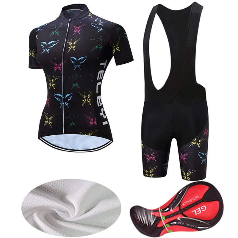

2022 летний комплект велосипедной одежды, женский спортивный костюм, женская одежда для шоссейного велосипеда, униформа для горного велосипе...