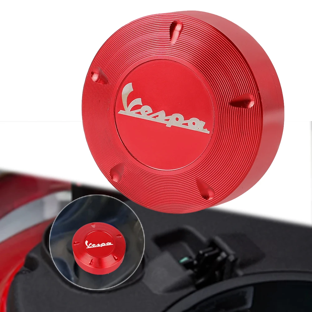 

Motorcycle Gas Fuel Tank Filler Oil Cap Accessories For Piaggio Scooter VESPA GTS GTV LX Primavera Sprint 125 150 250 300 300ie