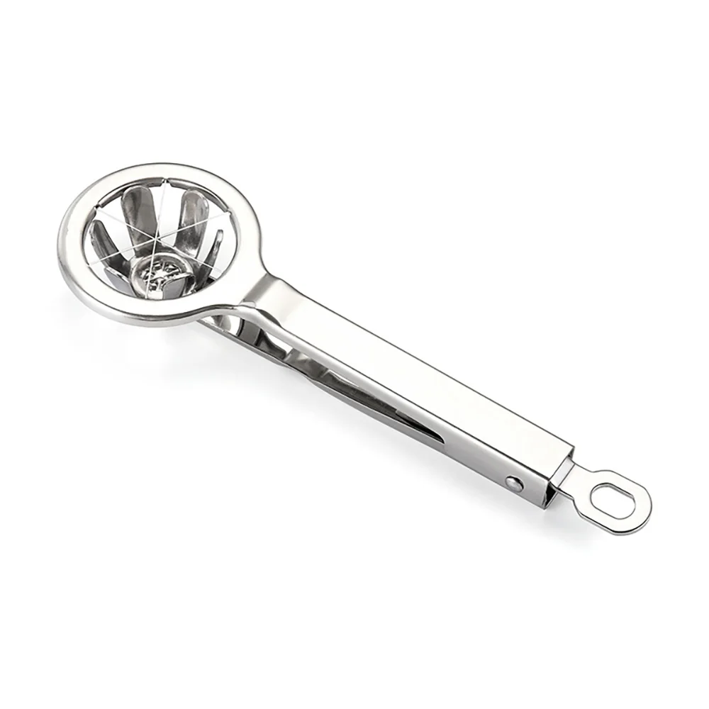 

Egg Slicer Stainless Steel Eggs Hard Boiled Metal Cutter Section Chopper