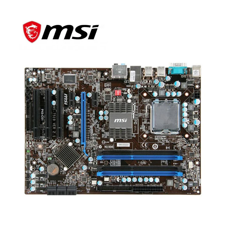 Для материнской платы MSI P43-C51 LGA 775 DDR3 16 ГБ для Intel P43 настольная материнская плата
